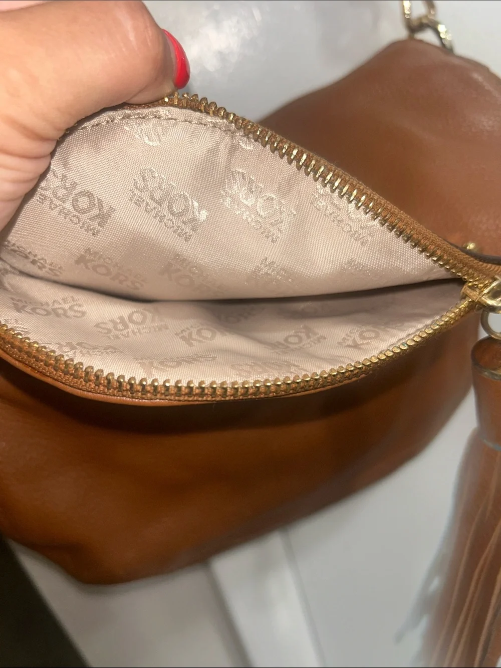 Michael Kors classic cognac
